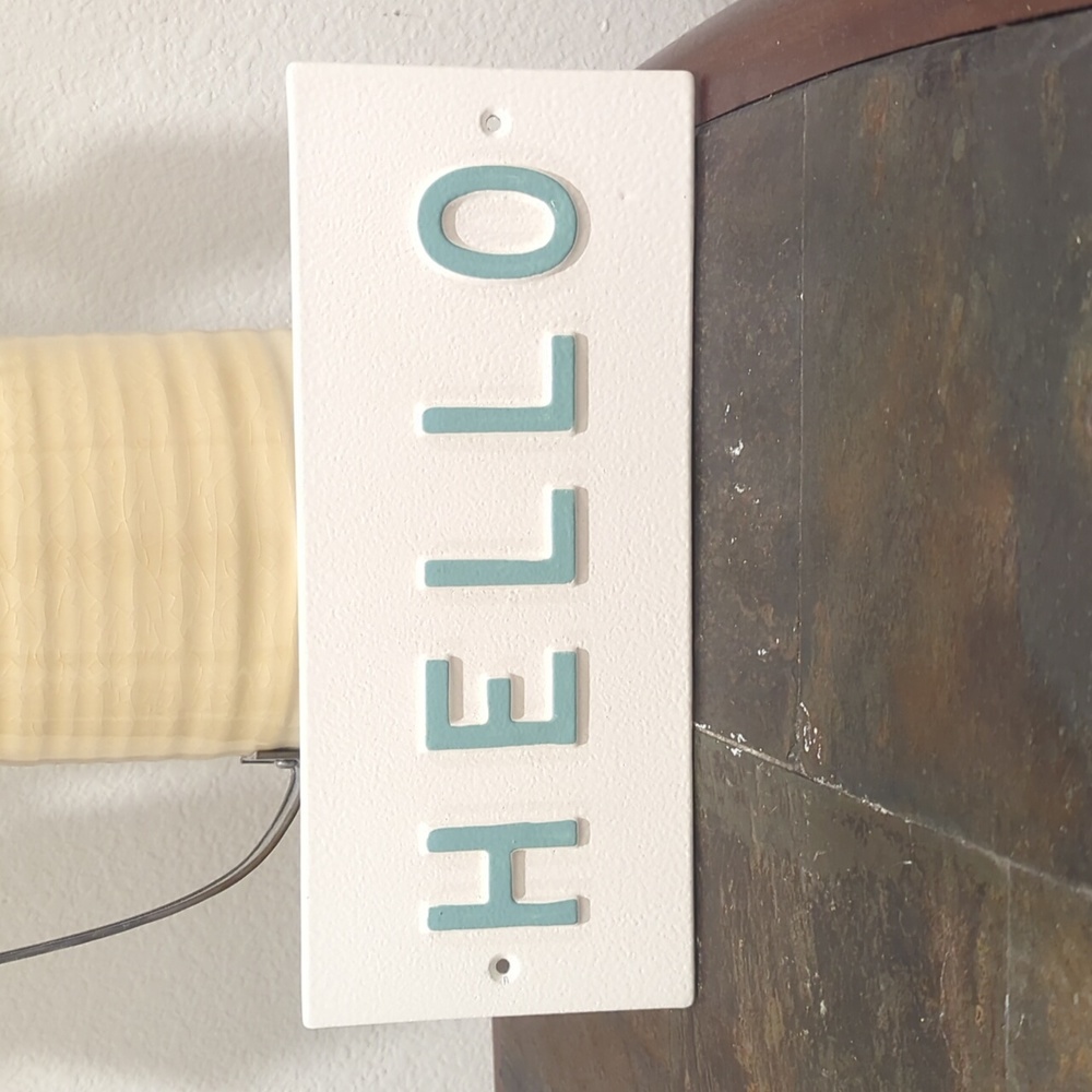 Hearth & Hand with Magnolia "HELLO" Sign